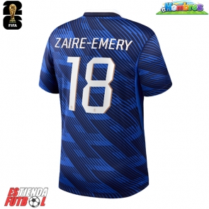 Francia Warren Zaire-Emery #18 Primera Equipación Mundial 2026 Manga Corta